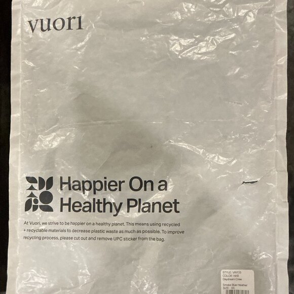 VUORI Daydream Crew Size XS NWT - Picture 6 of 7